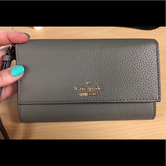 kate spade Handbags - Kate Spade Pebbled Leather Wallet